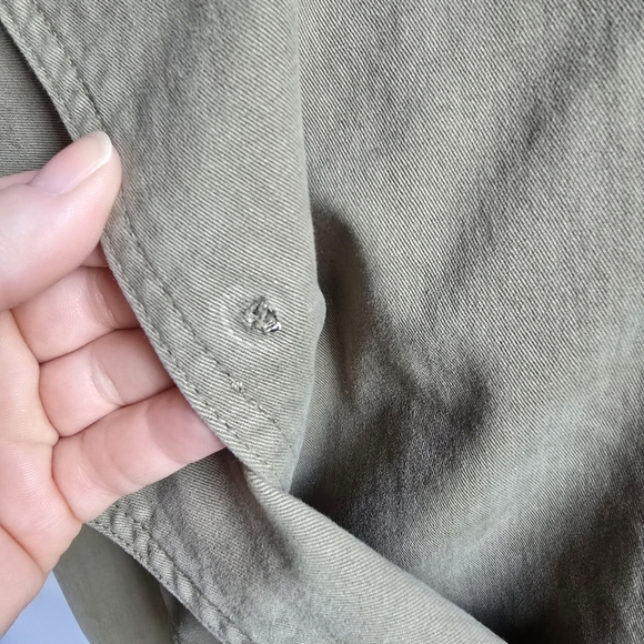 Current/Elliott, New, Olive Green The Regiment Utility Army Jacket SZ Medium - Picture 10 of 12